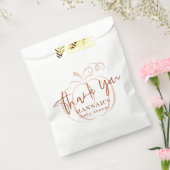 Pompoen Terracotta Boheemse Aardse Baby shower Bedankzakje (Gezegeld)