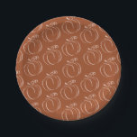 Pompoen Terracotta Boheemse Aardse Baby shower Papieren Bordje<br><div class="desc">Omarm de herfstwarmte met ons aardse Boheemse Terracotta Pompoen baby shower collectie. Met een elegant pompoenmotief en rustieke gebrande oranje tinten,  bevat deze set prachtig gemaakte uitnodigingen,  borden,  bedankkaarten en decor. Perfect voor het creëren van een gezellige,  boho-geïnspireerde viering met aardse tinten en tijdloze charme #zazzlemade</div>