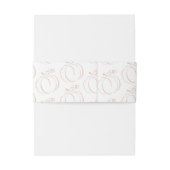 Pompoen Terracotta Boheemse Aardse Baby shower Uitnodigingen Wikkel (Achterkant Voorbeeld)