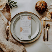 Pompoen Thanksgiving Diner Menu