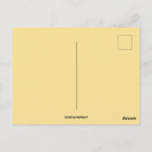 pompoen Thanksgiving Groet Briefkaart (Achterkant)