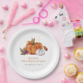 Pompoen Thanksgiving Papieren Bord (Feest)