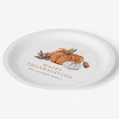 Pompoen Thanksgiving Papieren Bord (Gekanteld)