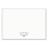 Pompoen Thanksgiving Tafel Plaats instelling Kaart (Achterkant)