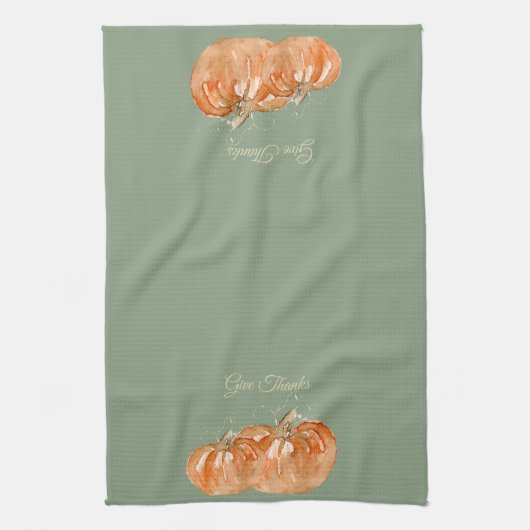 pompoen theedoek (Verticaal)