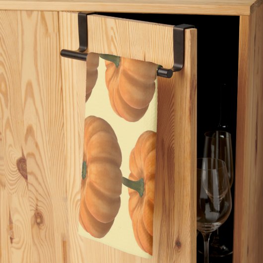 pompoen theedoek (Derde Gevouwen)