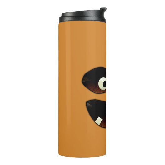 pompoen thermosbeker (Gedraaid links)