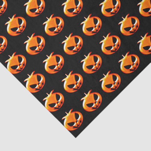 pompoen tissuepapier (Detail)