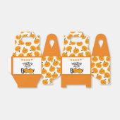 Pompoen traktaties voor mijn boek Halloween gunstb Bedankdoosjes (Uitgevouwen)