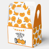 Pompoen traktaties voor mijn boek Halloween gunstb Bedankdoosjes (Geopend)