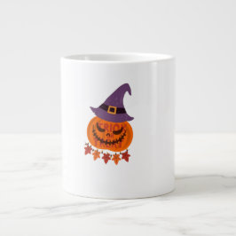 Pompoen Trick or treat Halloween Special Grote Koffiekop