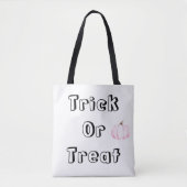 Pompoen trick-or-treat-tas tote bag (Voorkant)