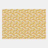 Pompoen Trombone Muzieknoten Verpakking Papier Bla Inpakpapier Vel (Voorkant)