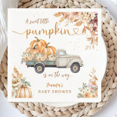 Pompoen Truck Baby shower Herfst Party Paper Servet