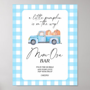 Pompoen truck \ Momosa bar Poster