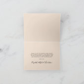 Pompoen Truck Terracotta Baby shower Bedankkaart (Binnen)