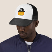 pompoen trucker pet (In situ)