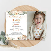 Pompoen Tweede verjaardag Onze kleine pompoen is t Kaart