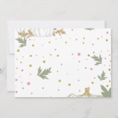 Pompoen Tweede Verjaardag Onze Kleine Pompoen Kaart (Achterkant)