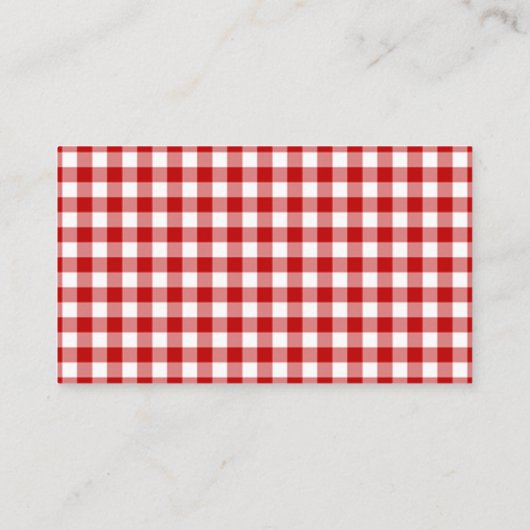 Pompoen Uil & Gingham Baby shower Gift Registry Informatiekaartje (Achterkant)