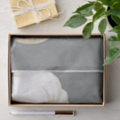 Pompoen van witte herfst tissuepapier (Geschenk)