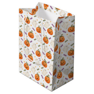 Pompoen Veranda Feest Halloween Midden Geschenkent Medium Cadeauzakje