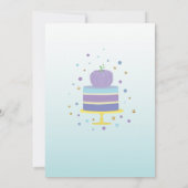 Pompoen Verjaardag Blauw Nodig ELKE LEEFTIJD Herfs Kaart (Achterkant)