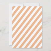 Pompoen Verjaardag Tijd Capsule Kaart (Achterkant)