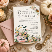 Pompoen Versierfeest Oktober Social Club
