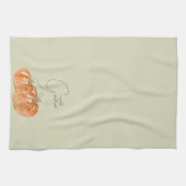 Pompoen "Verzamelen" Theedoek (Horizontaal)