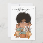 Pompoen Vetplanten Afro-Amerikaans (Voorkant)