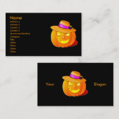 pompoen visitekaartje (Voorkant / Achterkant)