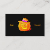 pompoen visitekaartje (Achterkant)