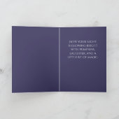 Pompoen & Vleermuis Halloween Wenskaart Kaart (Binnen)