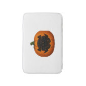 Pompoen Vol Kittens - Schattigee Zwarte Kat Hallow Badmat (Voorkant Verticaal)