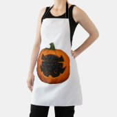 Pompoen Vol Kittens - Schattigee Zwarte Kat Hallow Schort (Insitu)