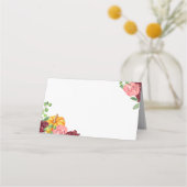 Pompoen voor gebergte plaatskaartje (Achterkant)