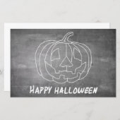Pompoen voor Halloween 1-alkboard (Voorkant / Achterkant)