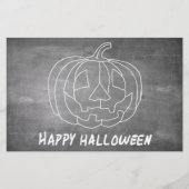 Pompoen voor Halloween 1-alkboard (Voorkant)