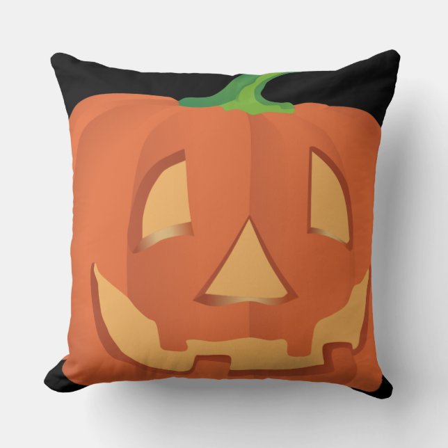 Pompoen voor Halloween 1 Kussen (Voorkant)