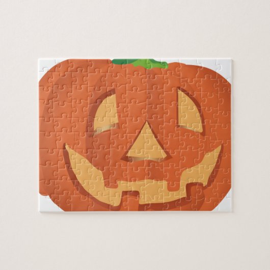 Pompoen voor Halloween 1 Legpuzzel (Horizontaal)