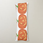 Pompoen voor Halloween 1 Lichaamskussen (Achterkant (Verticaal))