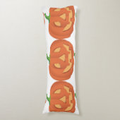 Pompoen voor Halloween 1 Lichaamskussen (Voorkant Verticaal)