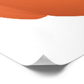 Pompoen voor Halloween 1 Poster (Hoek)