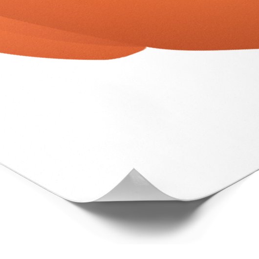 Pompoen voor Halloween 1 Poster (Hoek)