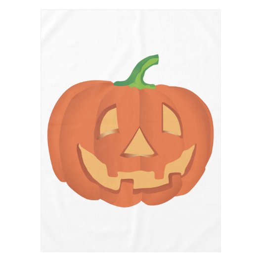 Pompoen voor Halloween 1 Tafelkleed (Voorkant)