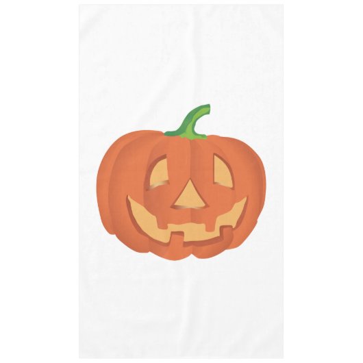Pompoen voor Halloween 1 Tafelkleed (Voorkant)
