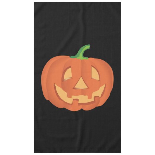 Pompoen voor Halloween 1 Tafelkleed (Voorkant)