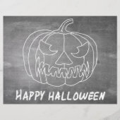 Pompoen voor Halloween 2-alkboard (Voorkant)
