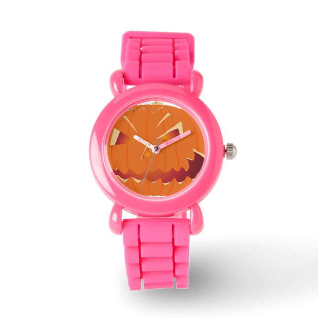 Pompoen voor Halloween 5 Horloge (Voorkant)